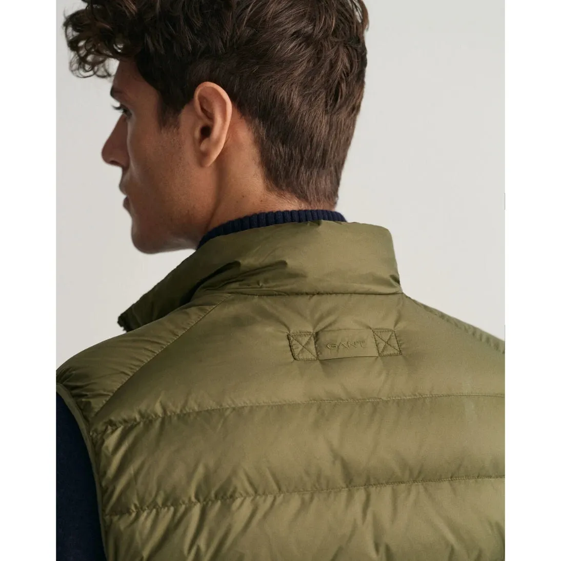 GANT Light Down Gilet Juniper Green 7006299