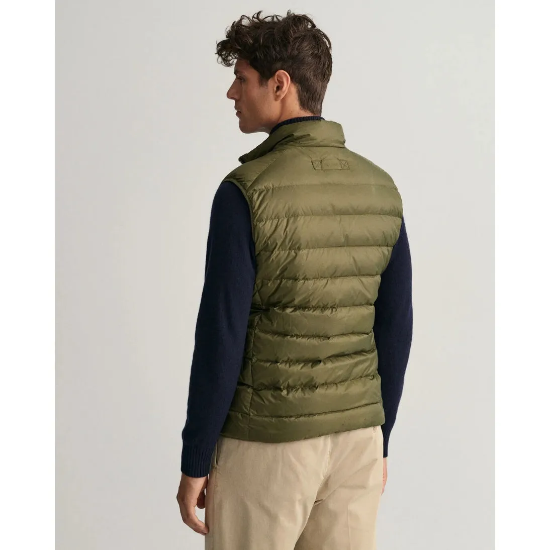 GANT Light Down Gilet Juniper Green 7006299