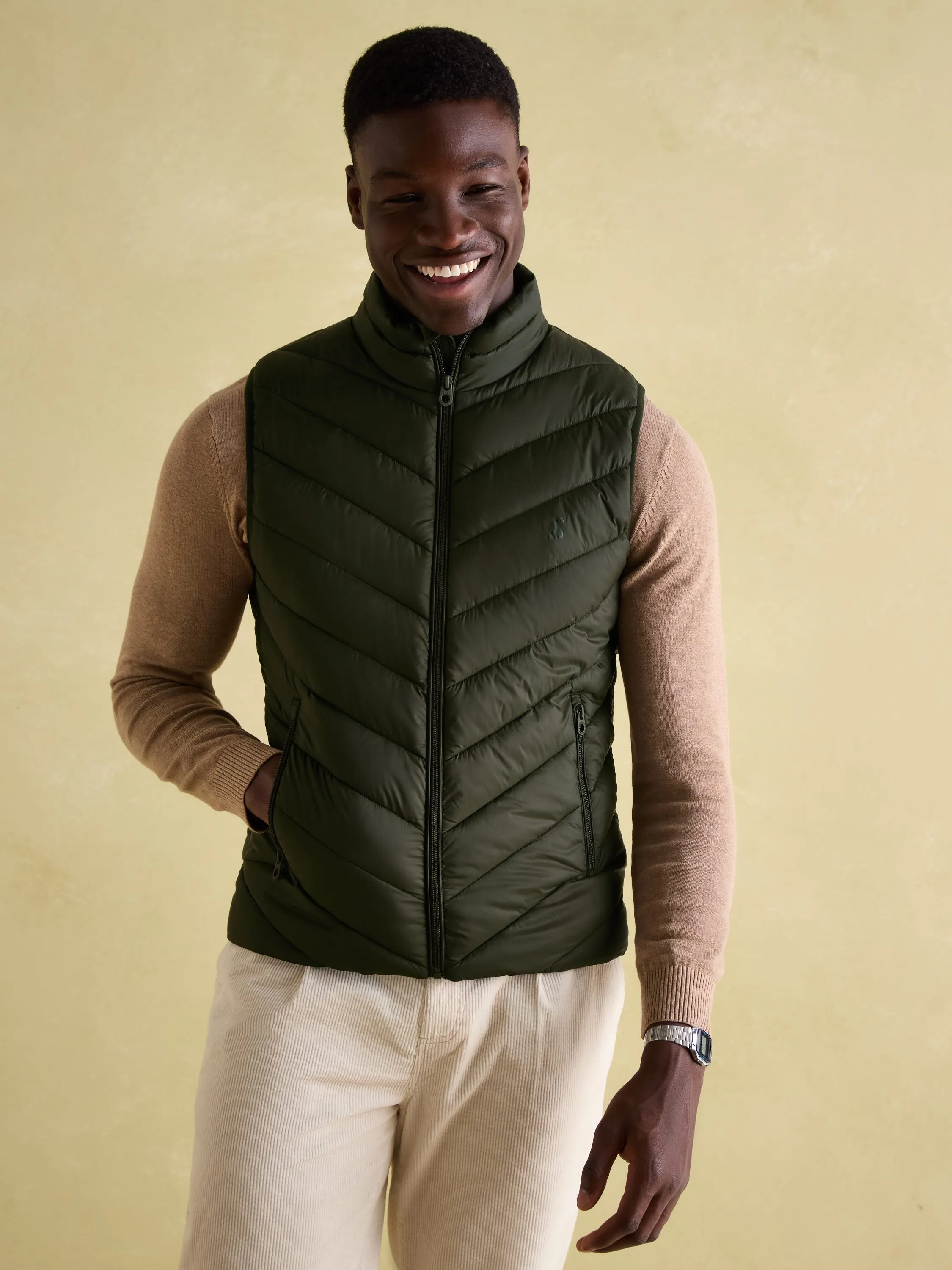 Garrett Green Showerproof Padded Gilet