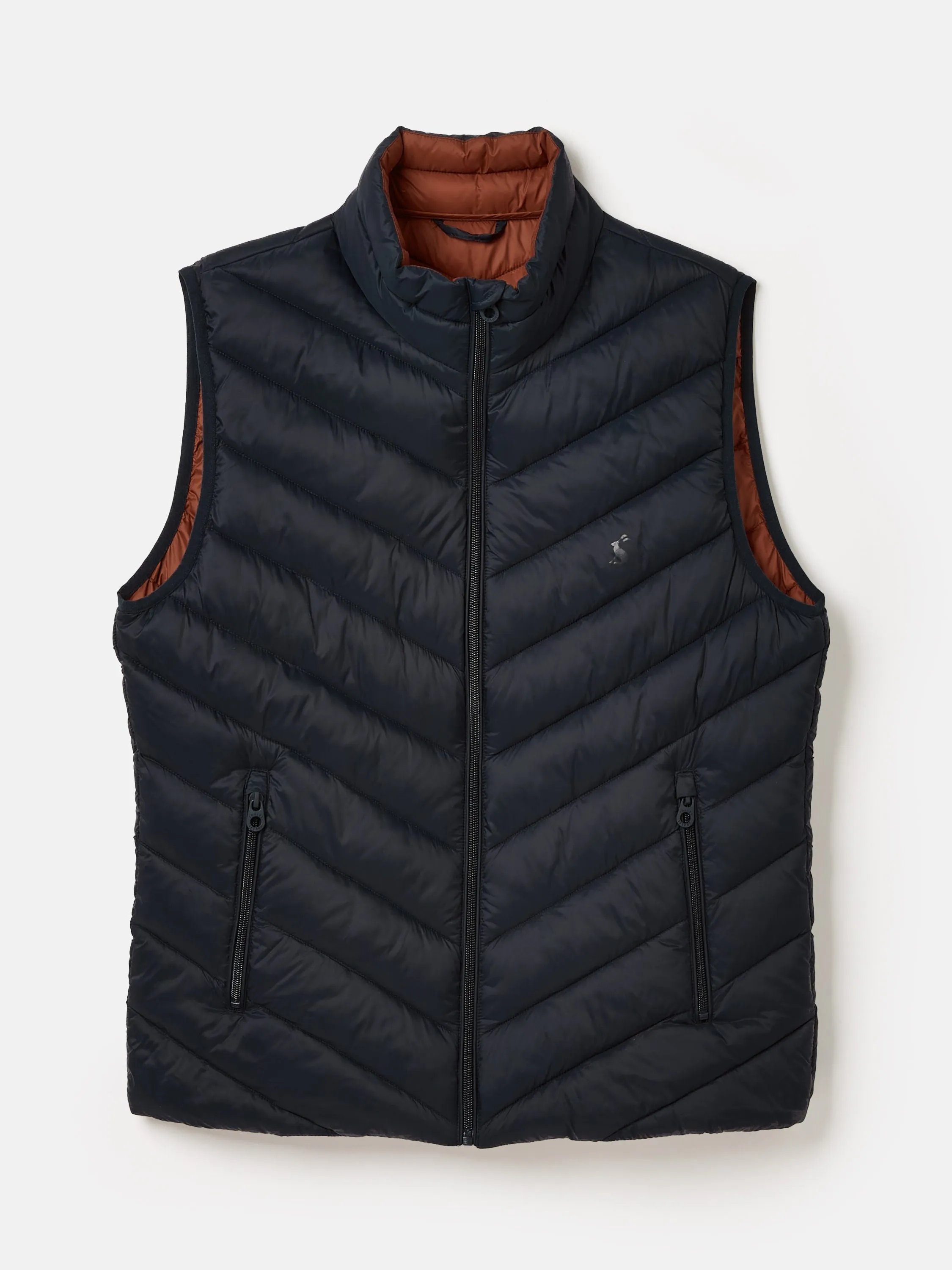 Garrett Navy Showerproof Padded Gilet