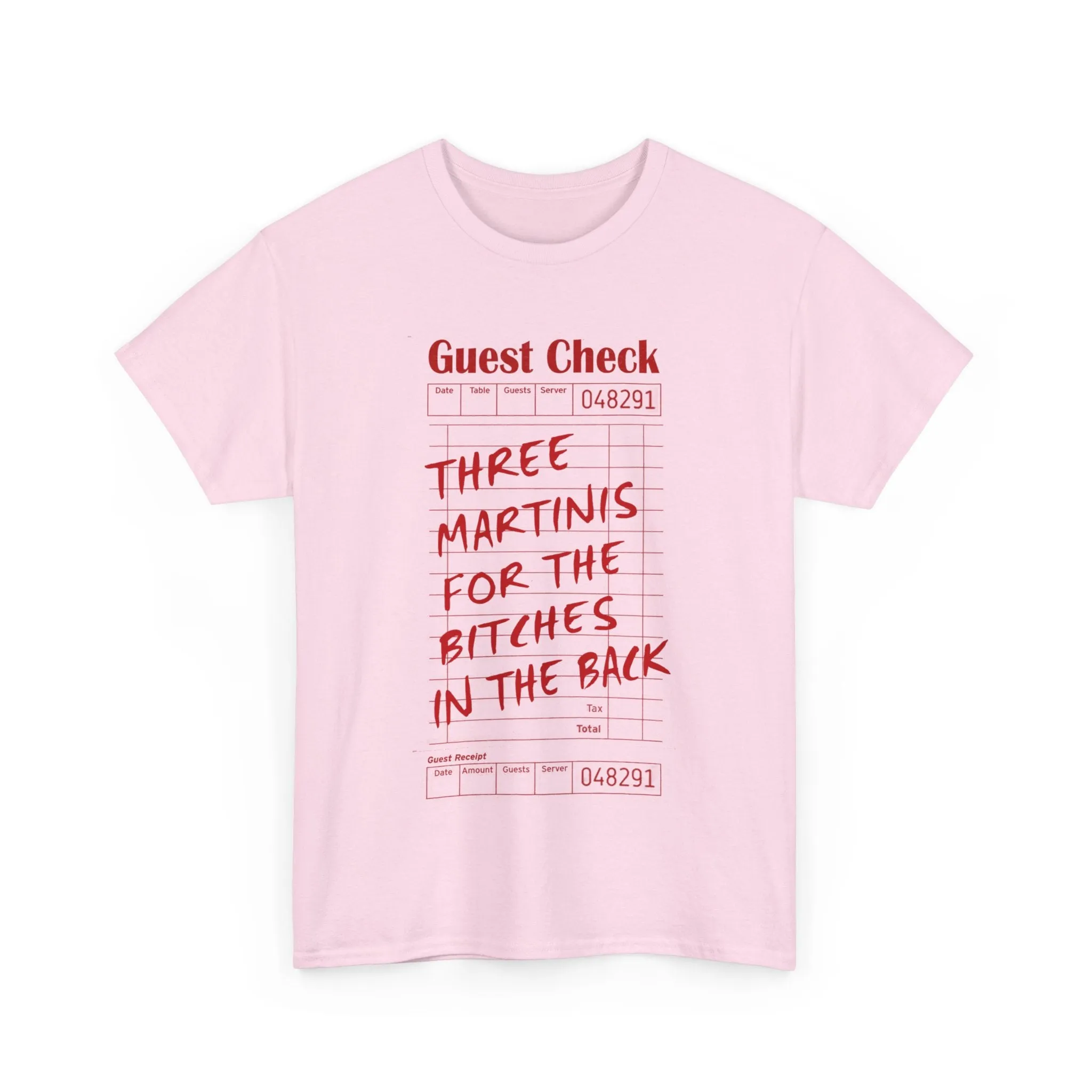 Guest Check - Martini Graphic Tee