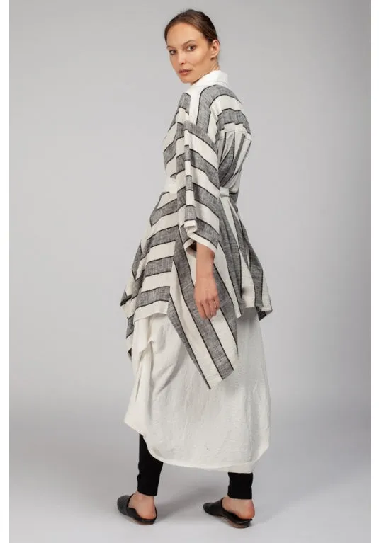 Haori Jacket Grey Stripe