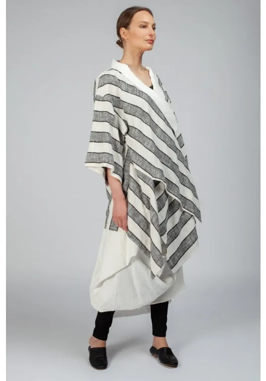 Haori Jacket Grey Stripe