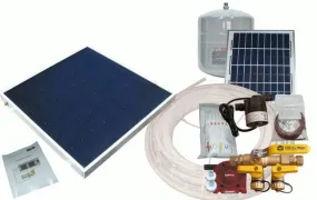 Heliatos Boat Freeze Protected Solar Water Heater Kit with Built-In Heat Exchanger