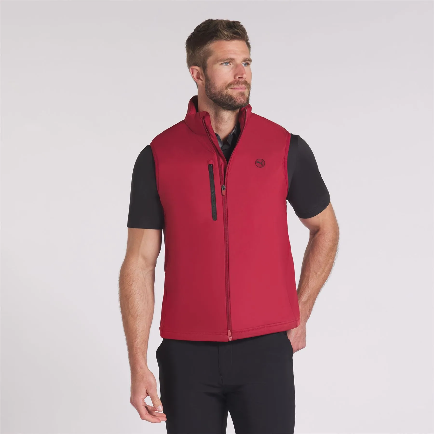 Hielands Vest Intense Red - AW24