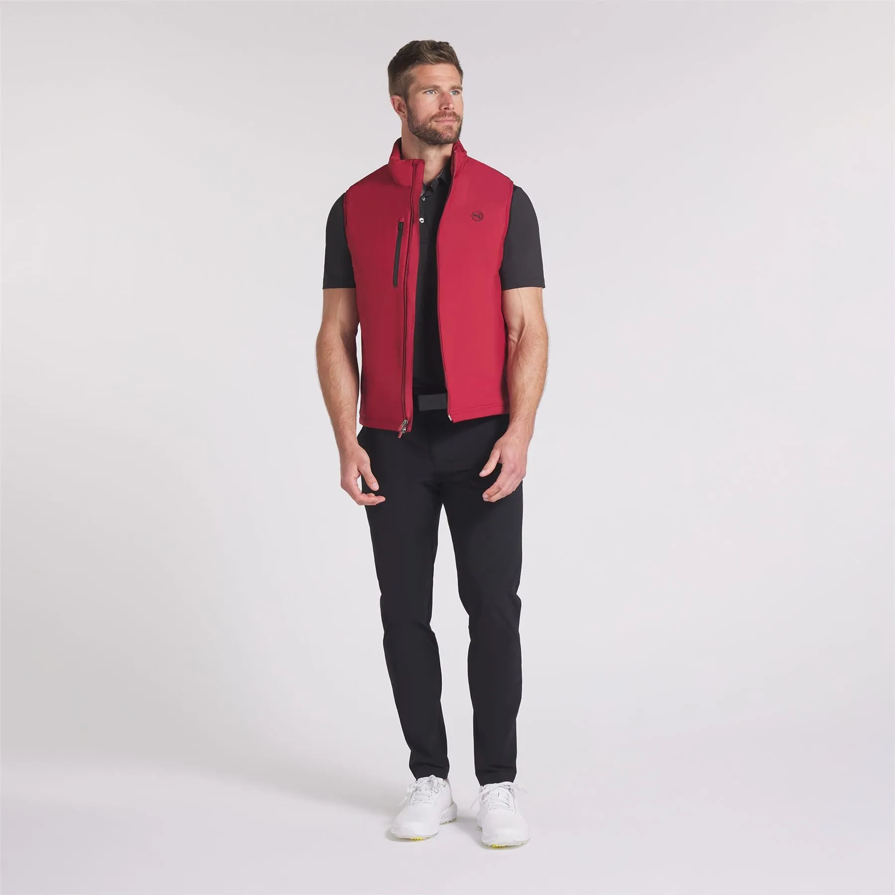 Hielands Vest Intense Red - AW24