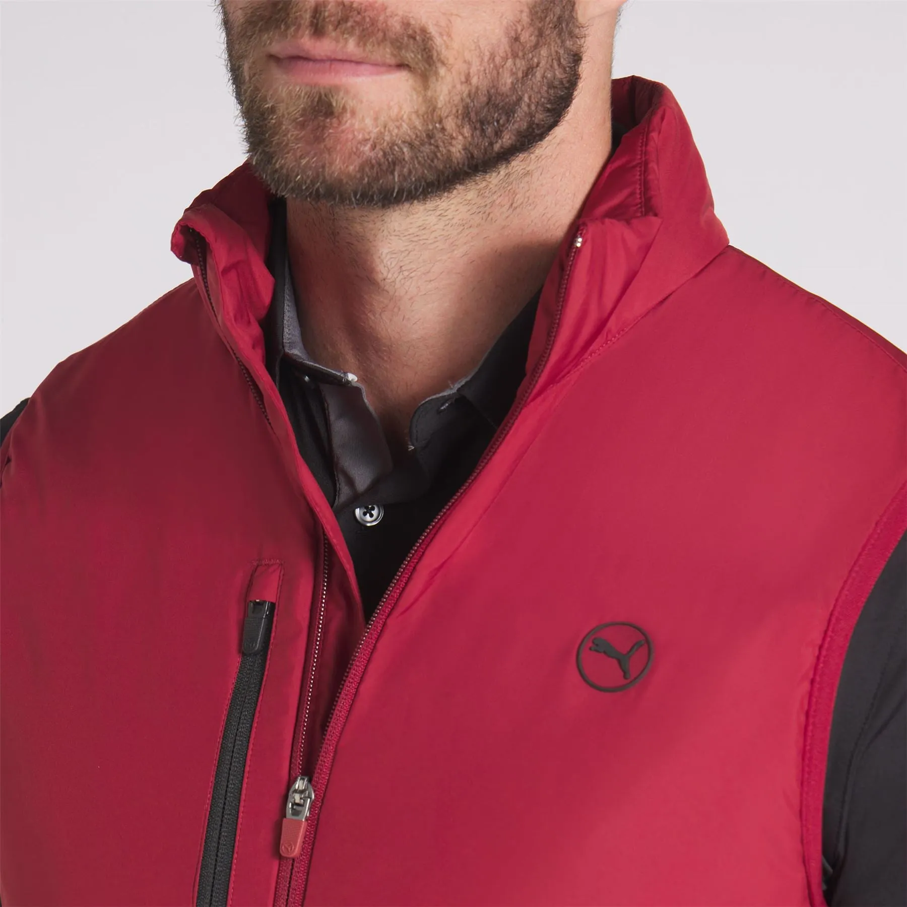 Hielands Vest Intense Red - AW24