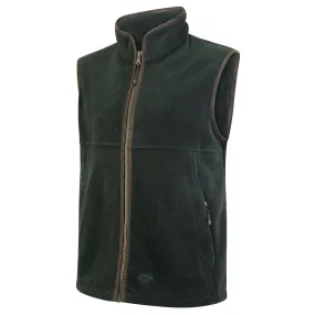 Hoggs Of Fife Men's Stenton Technical Fleece Gilet Green