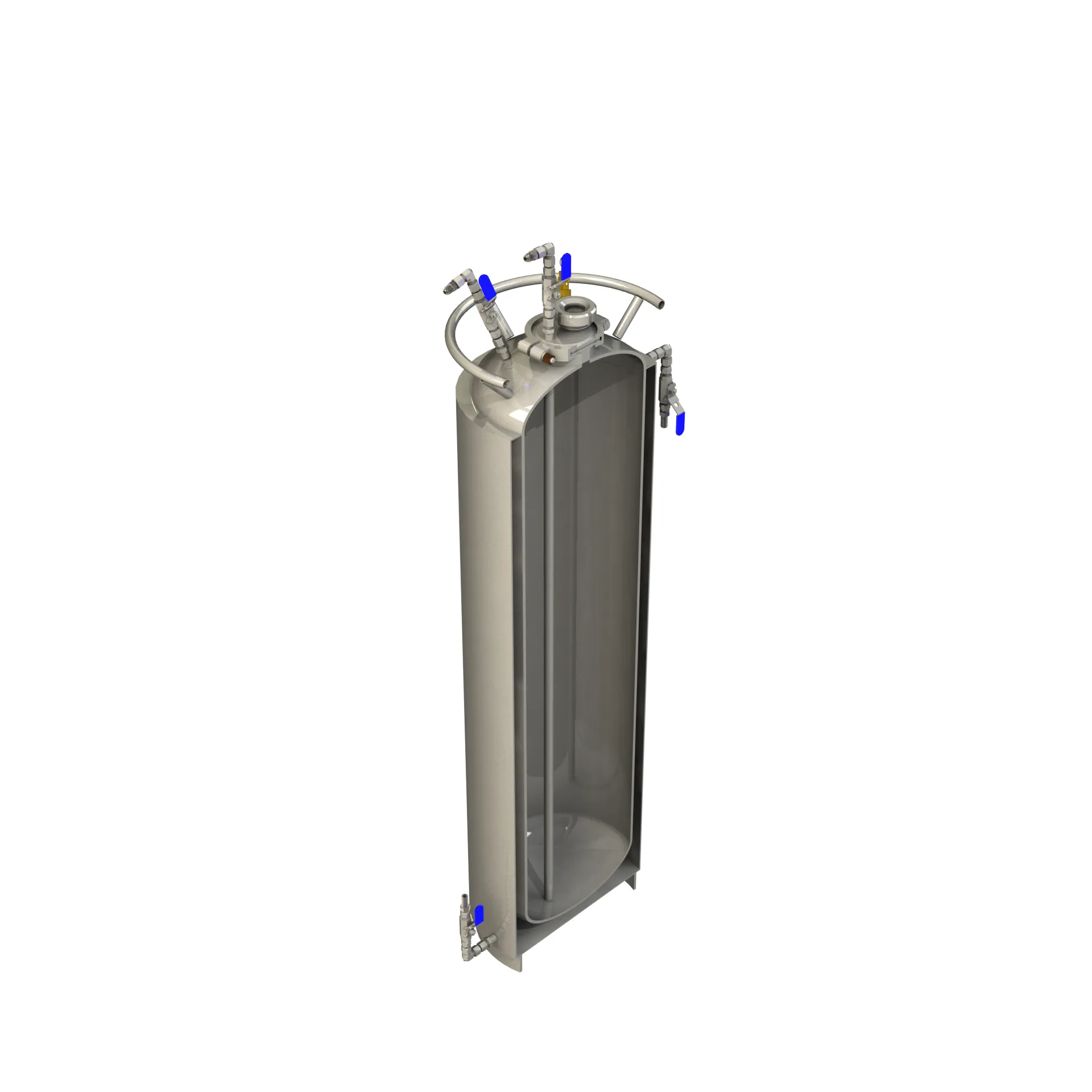 Jacketed Solvent Tank - 100lb