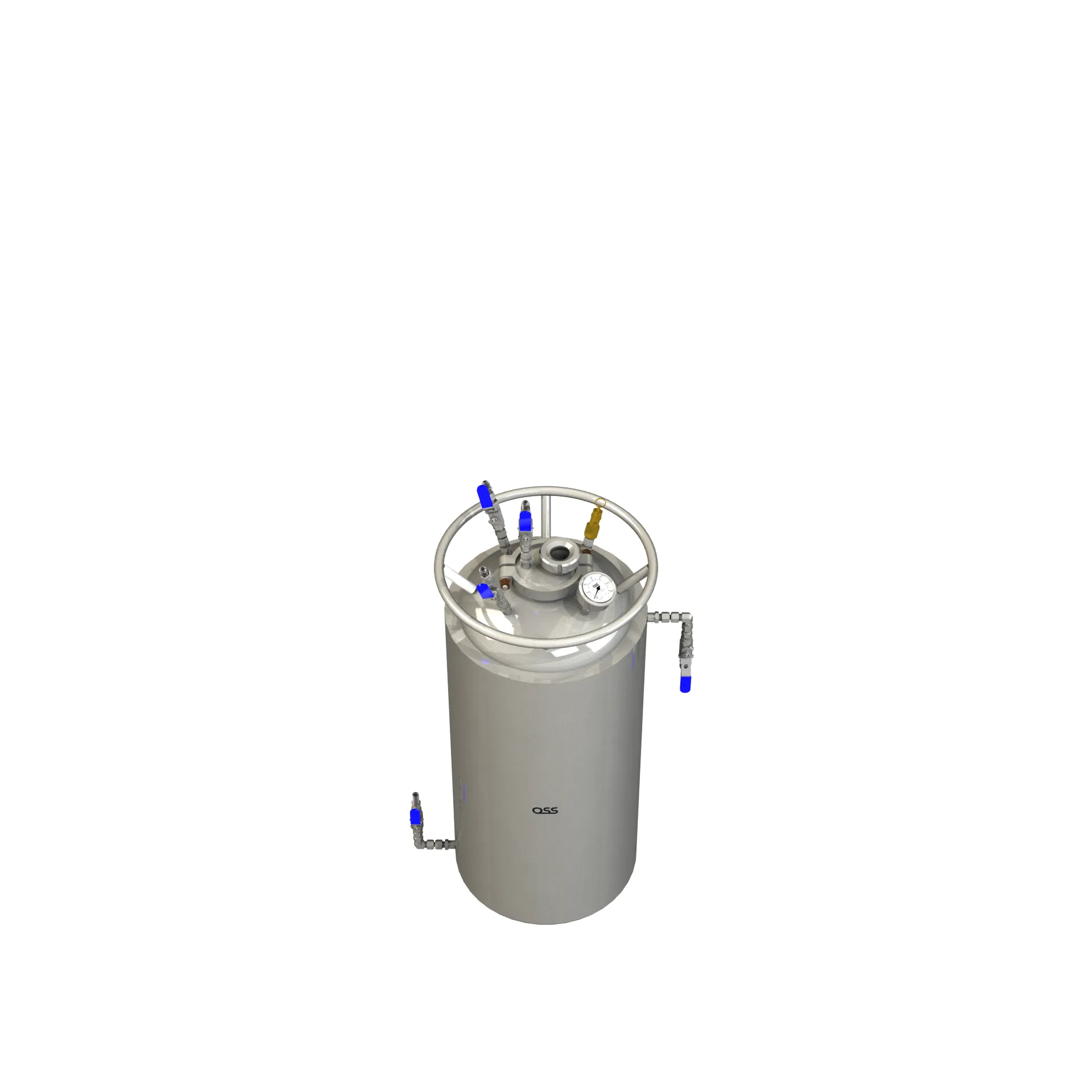 Jacketed Solvent Tank - 50lb