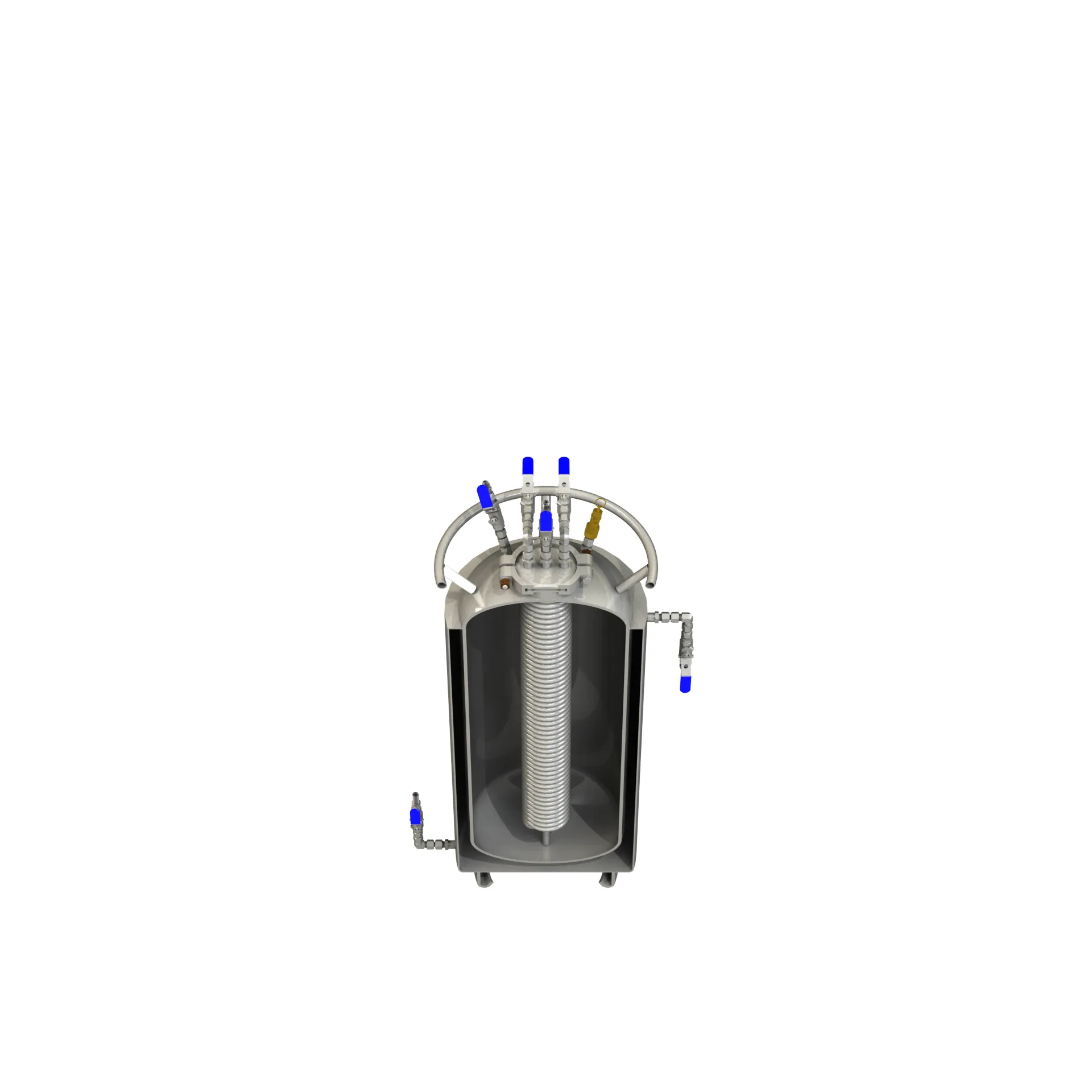 Jacketed Solvent Tank - 50lb