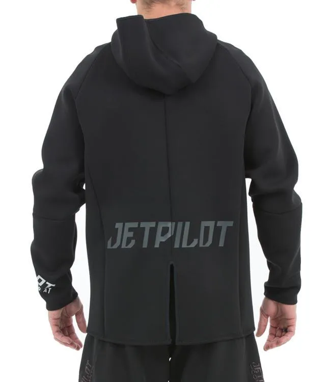 Jetpilot Flight Mens Hooded Tour Coat (2022) - Black