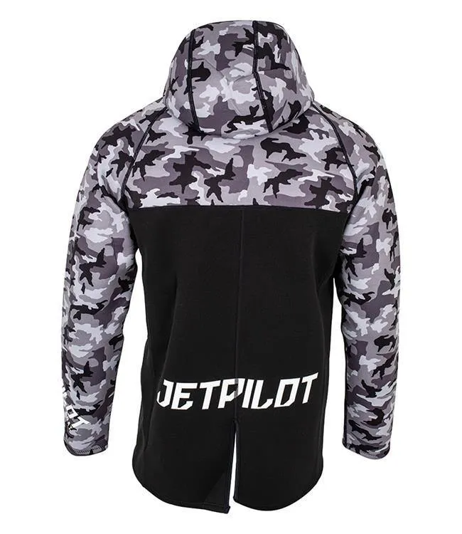 Jetpilot Flight Mens Hooded Tour Coat (2022) - Camo