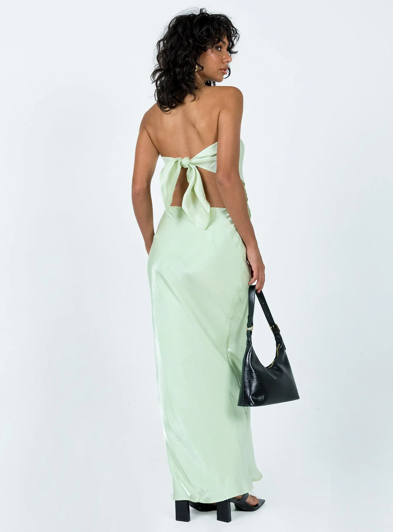 Jodie Maxi Skirt Green