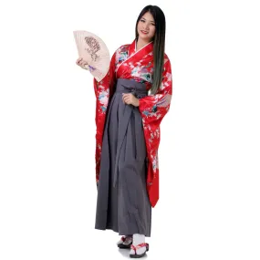 Keiko Women’s Japanese Kimono Hakama Set