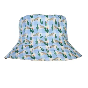 Kimono Dragon Wide Brim Bucket Hat