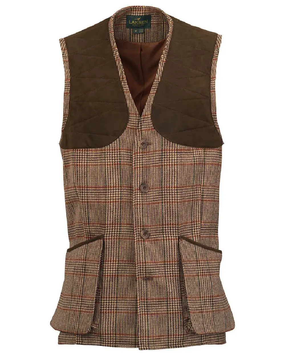 Laksen Cavendish Leith Tweed Shooting Vest