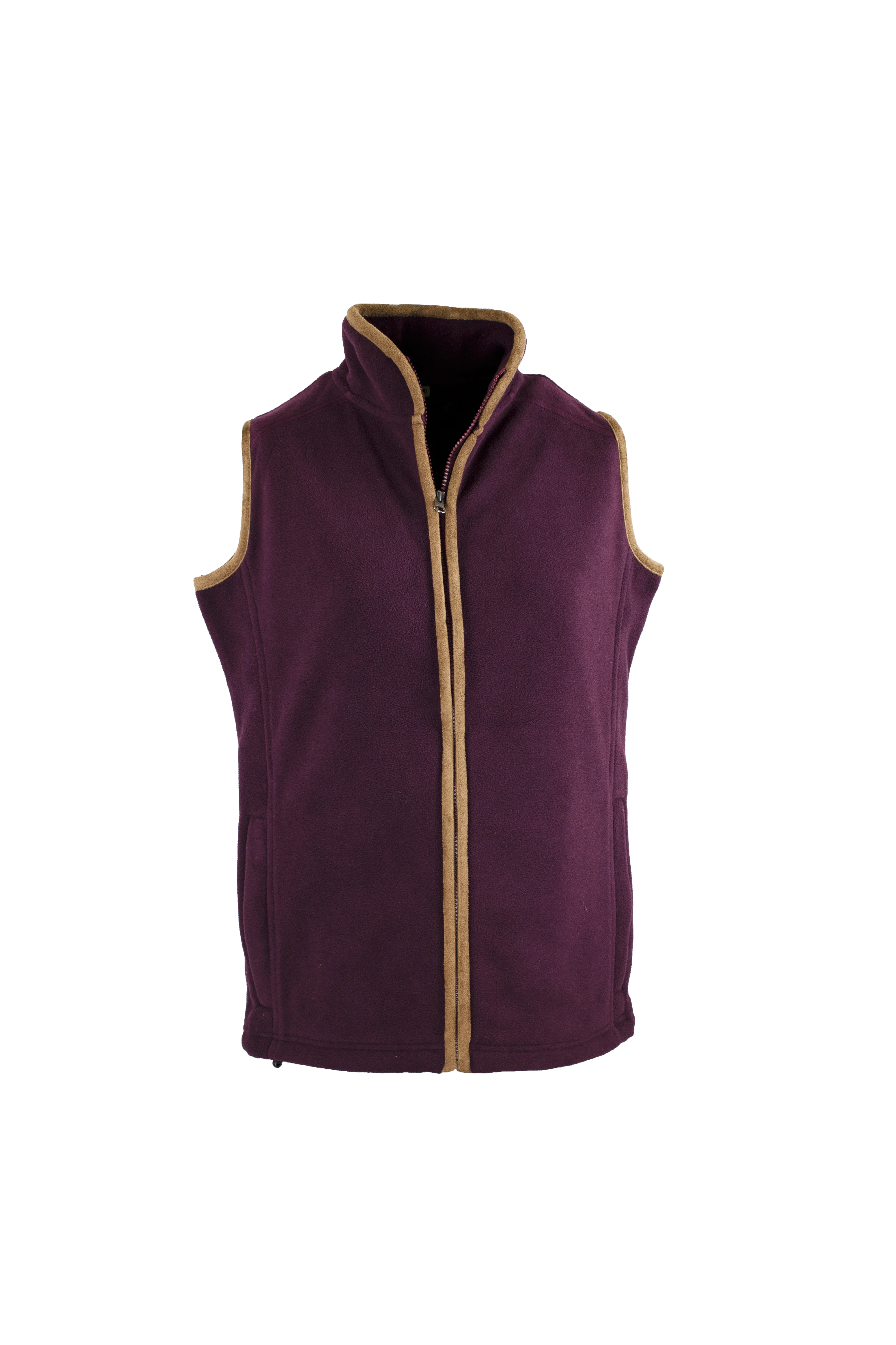 LF201 - Ladie's Fleece Gilet - PLUM