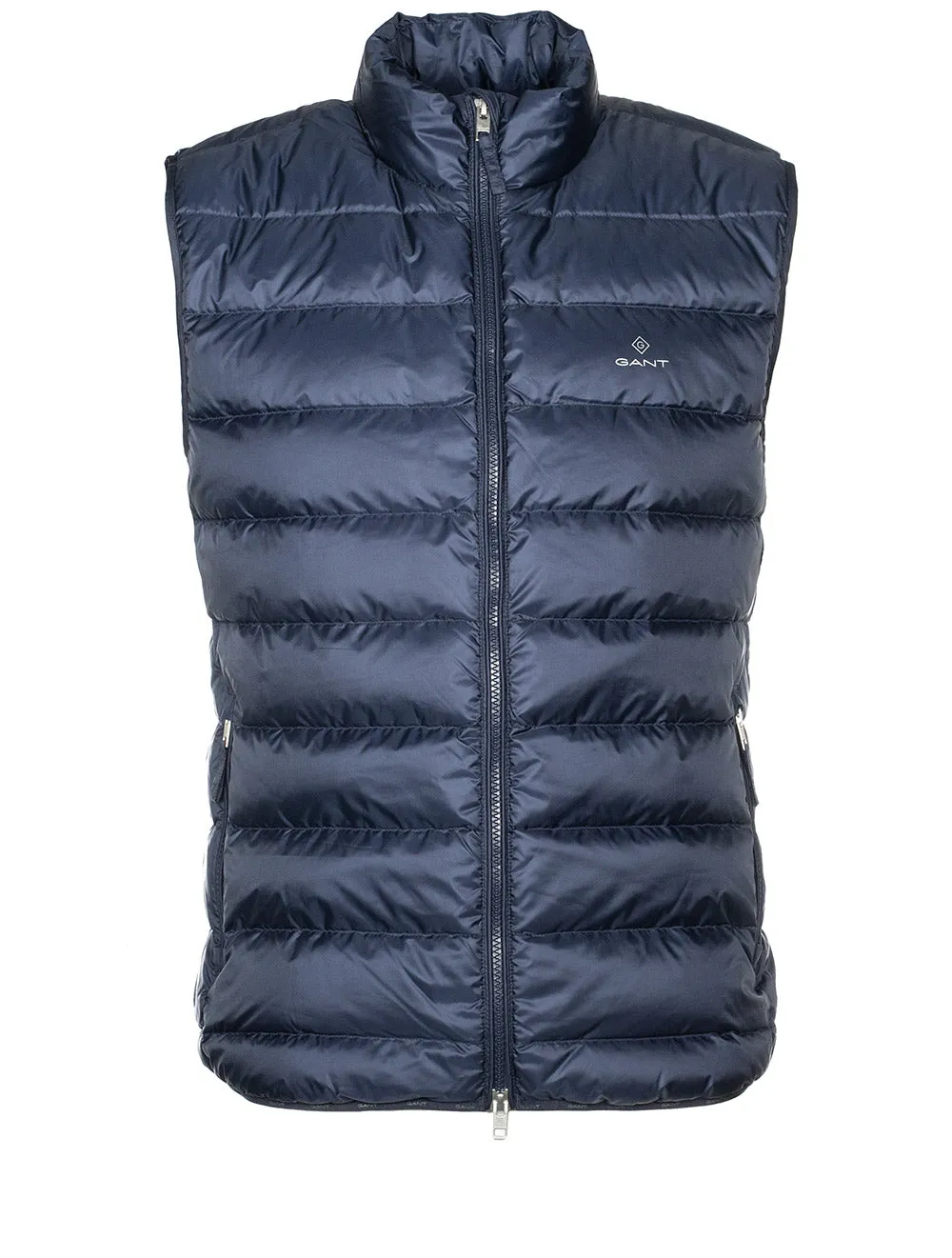 Light Down Gilet Evening Blue