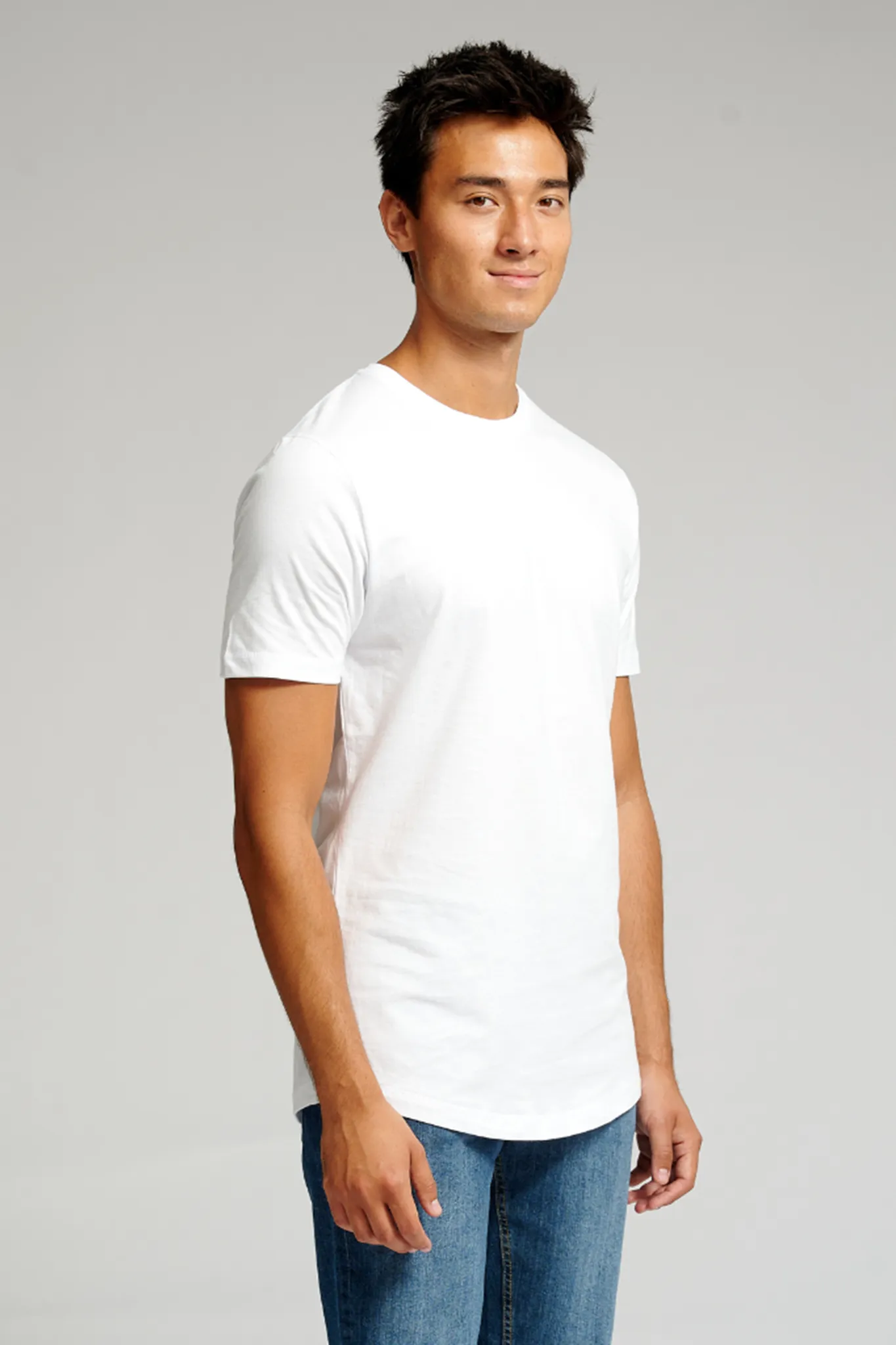 Long T-shirt - White