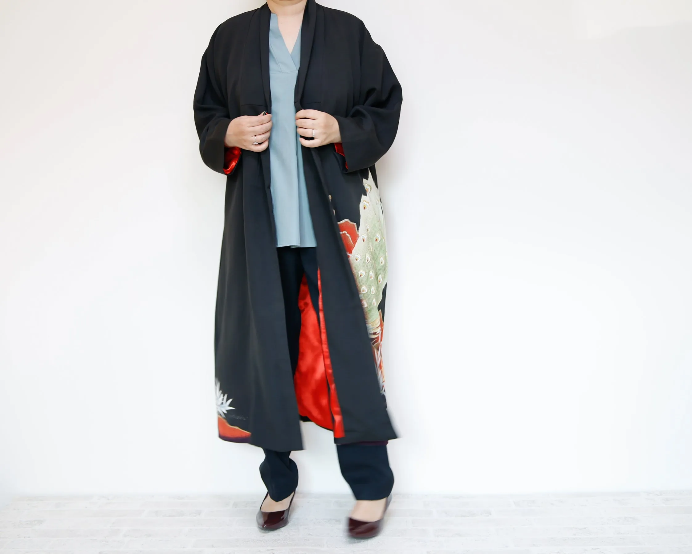 <J14-005> KIMONO Long COAT