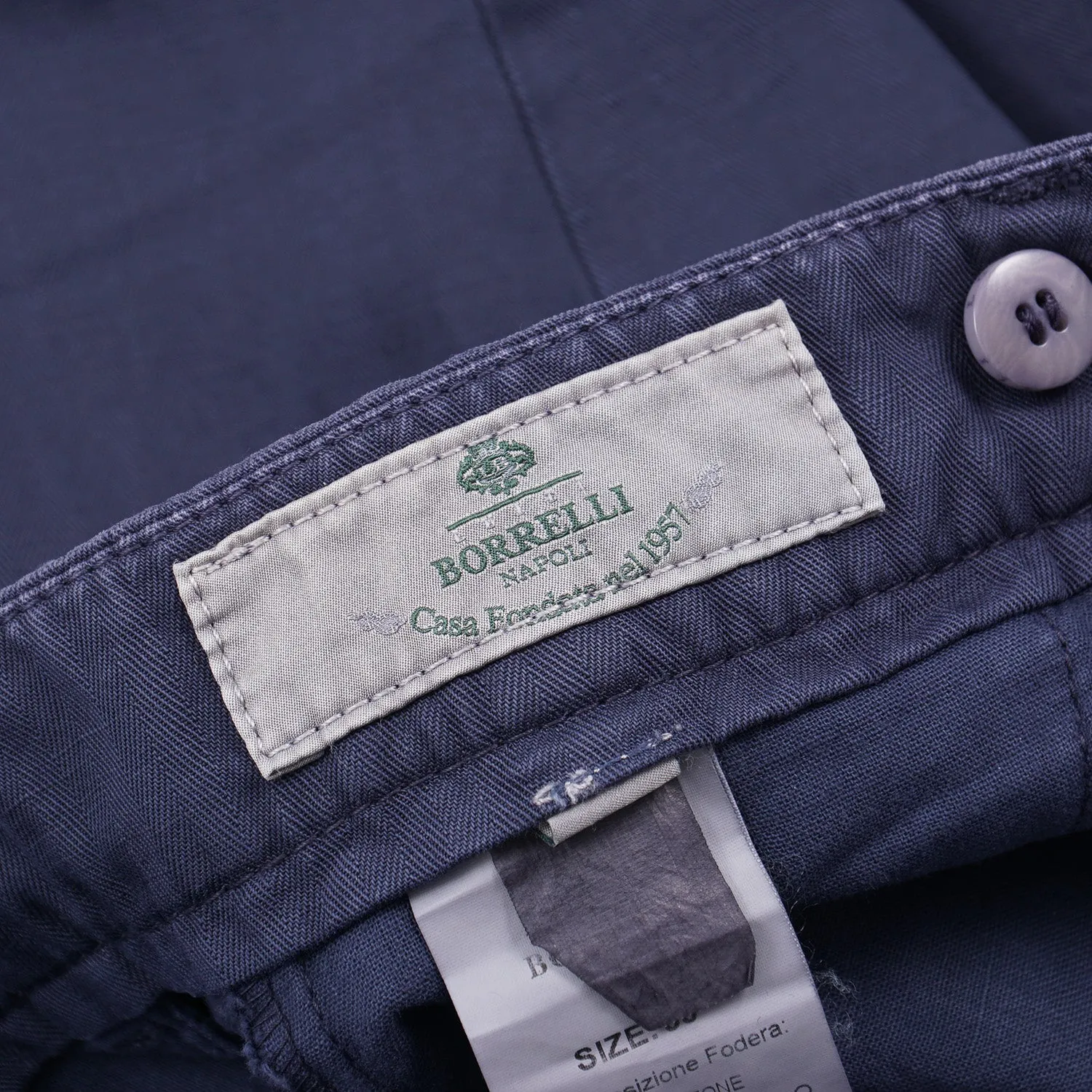 Luigi Borrelli Garment-Washed Cotton and Linen Pants