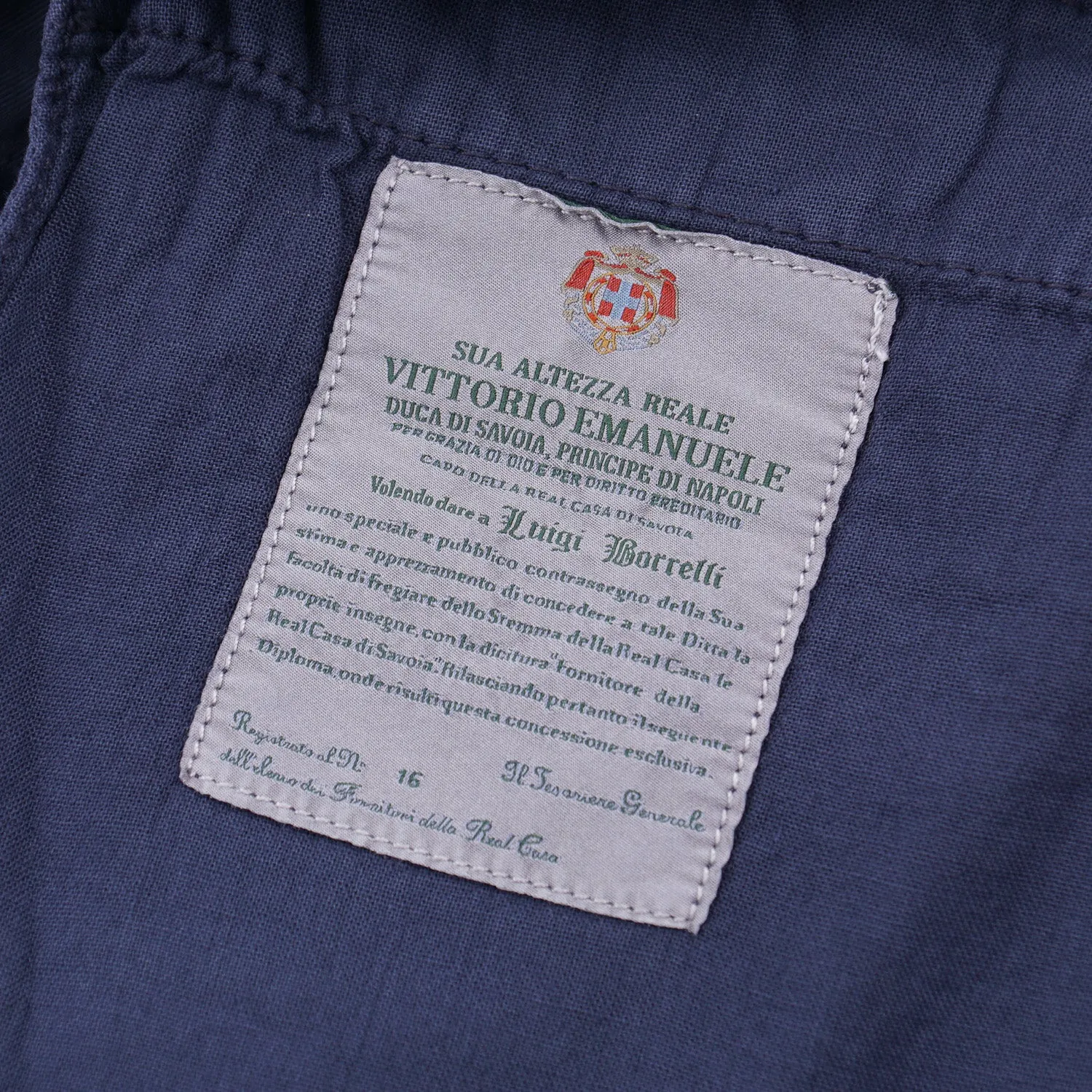 Luigi Borrelli Garment-Washed Cotton and Linen Pants