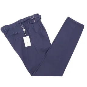 Luigi Borrelli Garment-Washed Cotton and Linen Pants