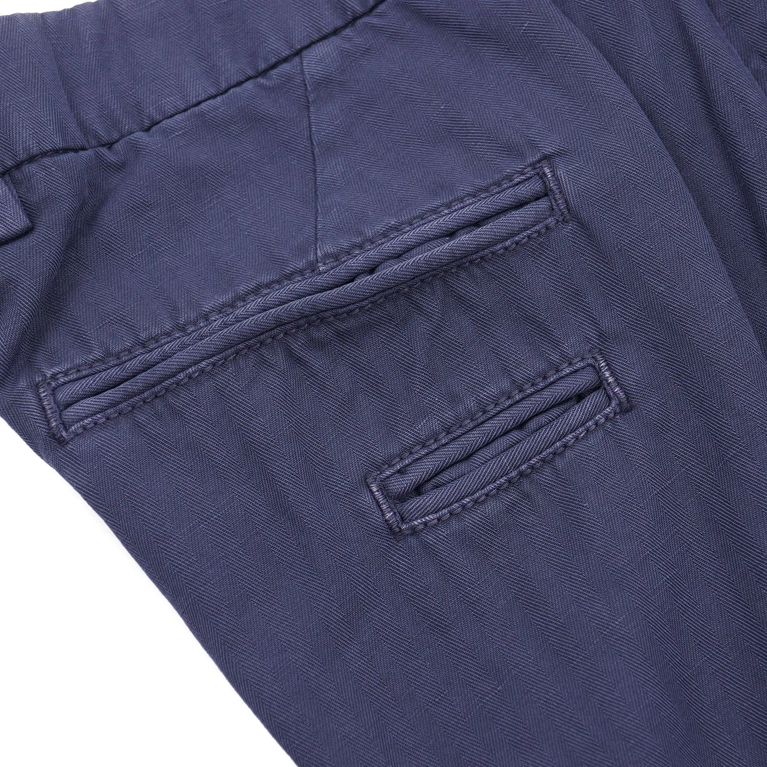 Luigi Borrelli Garment-Washed Cotton and Linen Pants