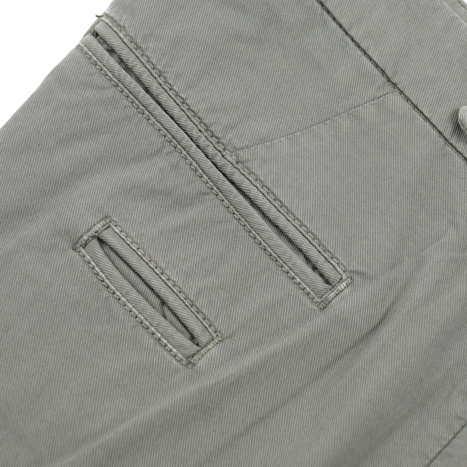 Luigi Borrelli Garment-Washed Cotton Pants