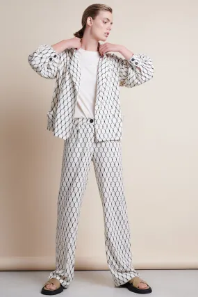 Marina Blazer Kimono | Off White