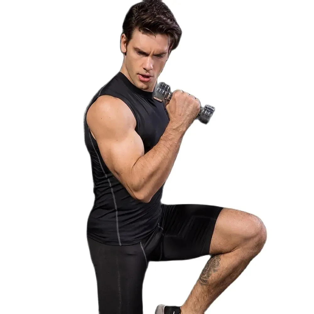 Men's Compression Workout Tight Tank