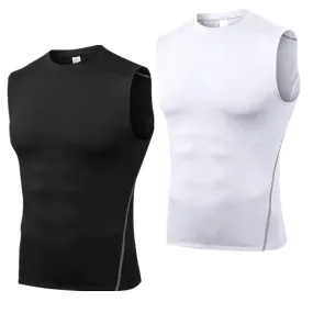 Men's Compression Workout Tight Tank