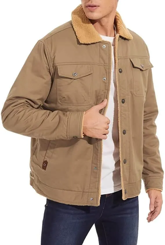 Men's Cotton Cargo Jacket