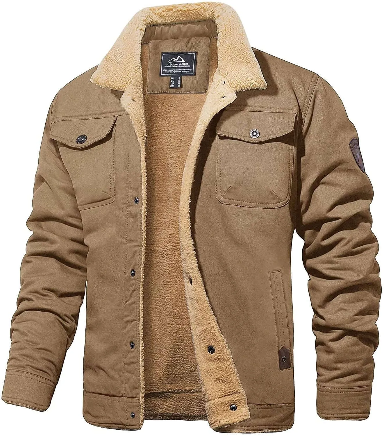 Men's Cotton Cargo Jacket