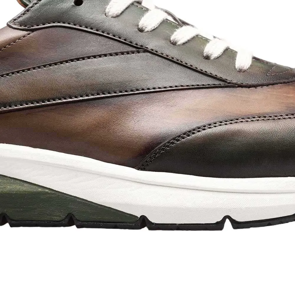 Mezlan Magico Forest/Olive Two-Toned Sneakers