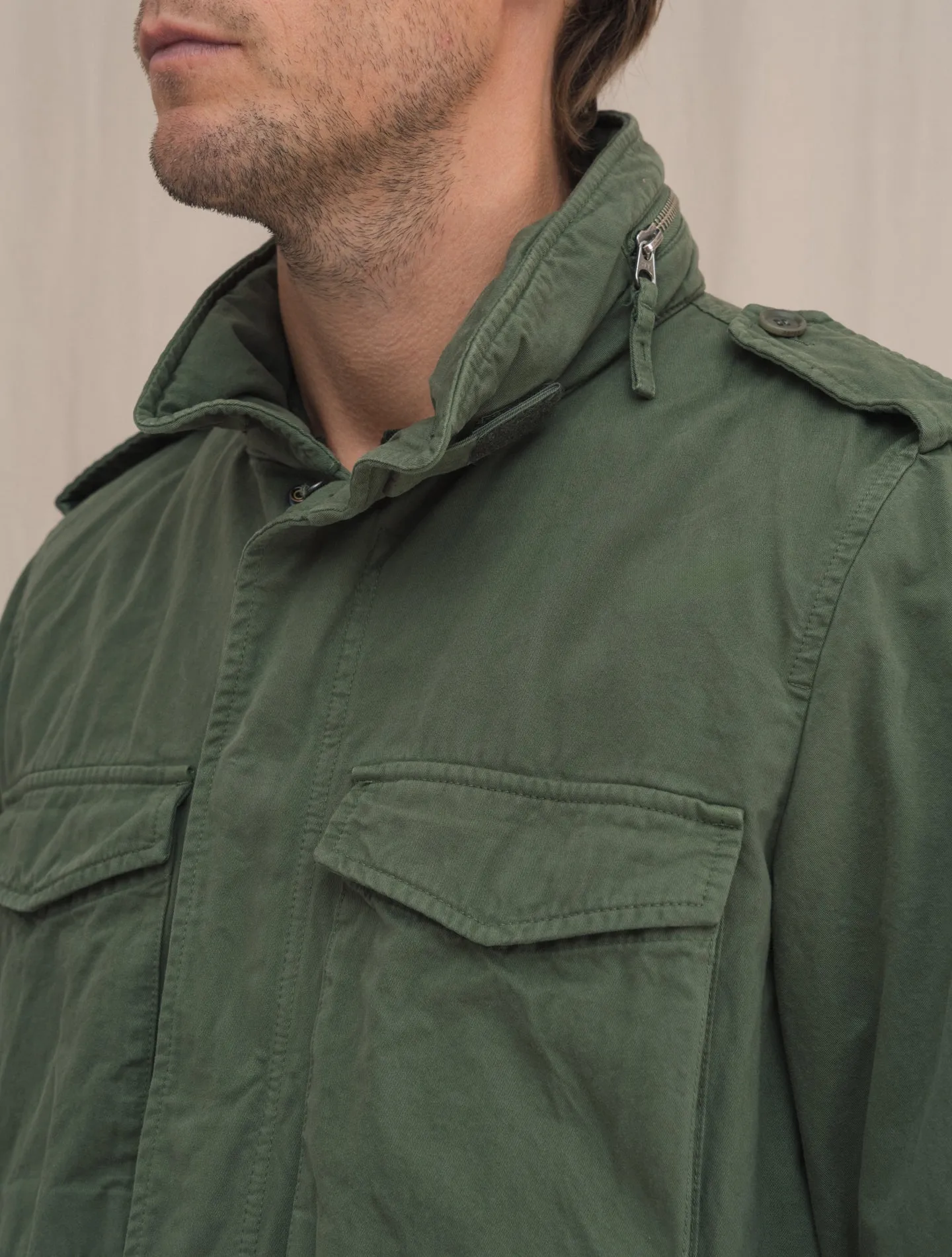 Minifield Jacket Cotton Green