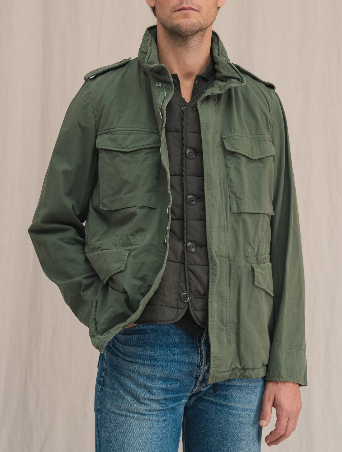 Minifield Jacket Cotton Green