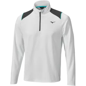 Mizuno Breath Thermo Elite 1/4 Zip Pullover - Grey