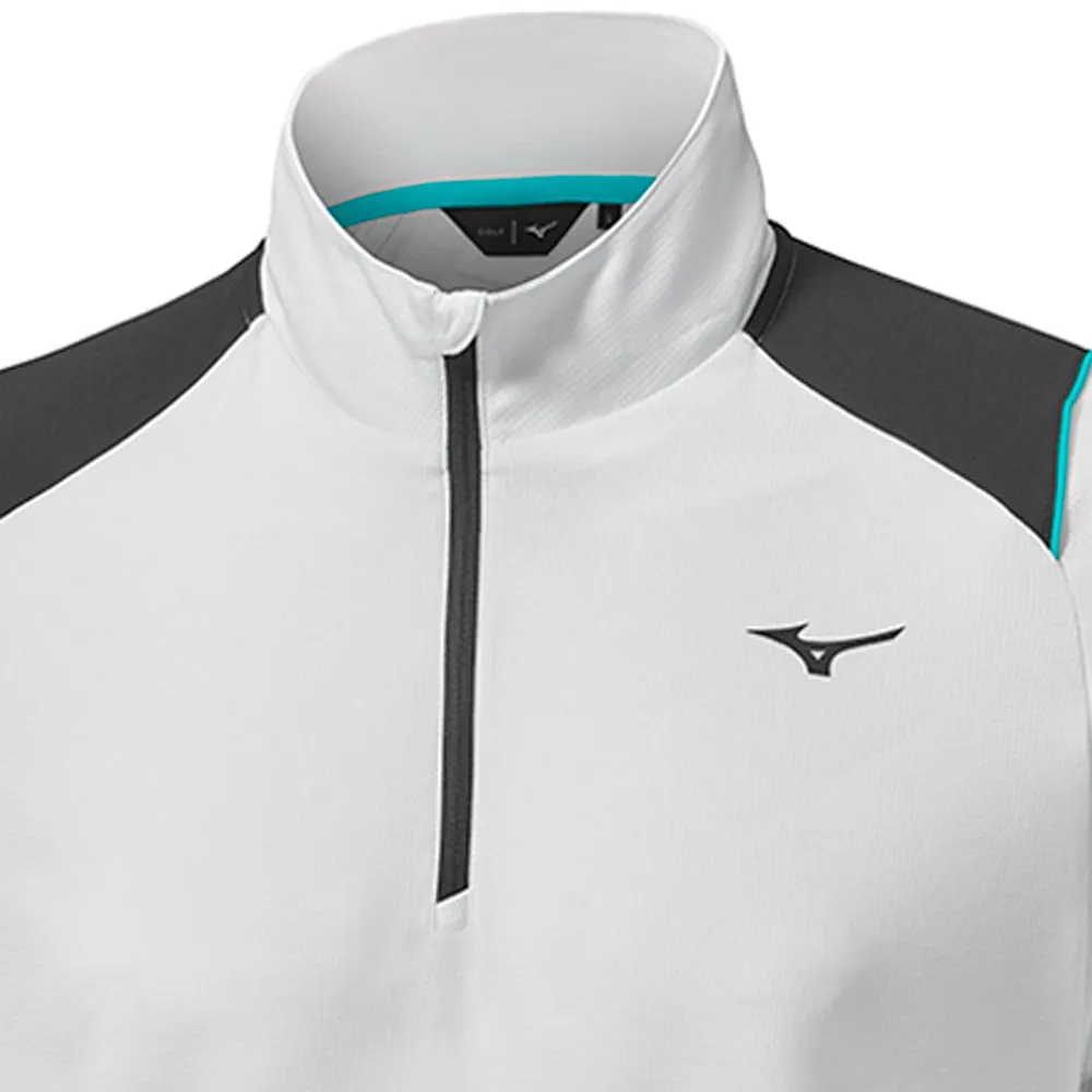 Mizuno Breath Thermo Elite 1/4 Zip Pullover - Grey