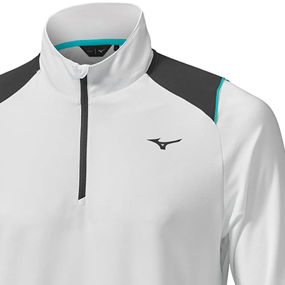 Mizuno Breath Thermo Elite 1/4 Zip Pullover - Grey