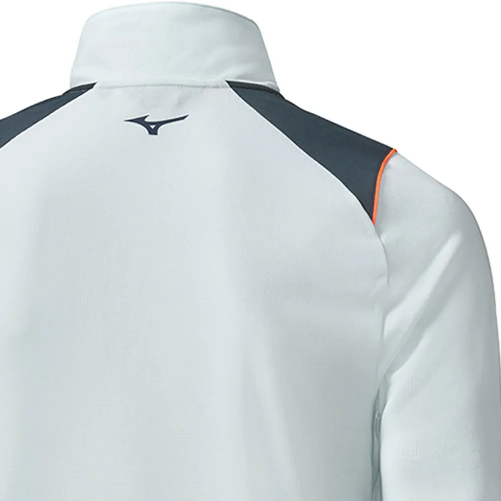 Mizuno Breath Thermo Elite 1/4 Zip Pullover - Light Blue