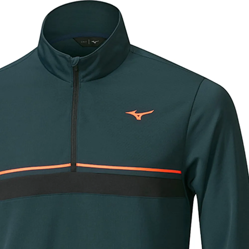 Mizuno Breath Thermo ST 1/4 Zip Pullover - Navy