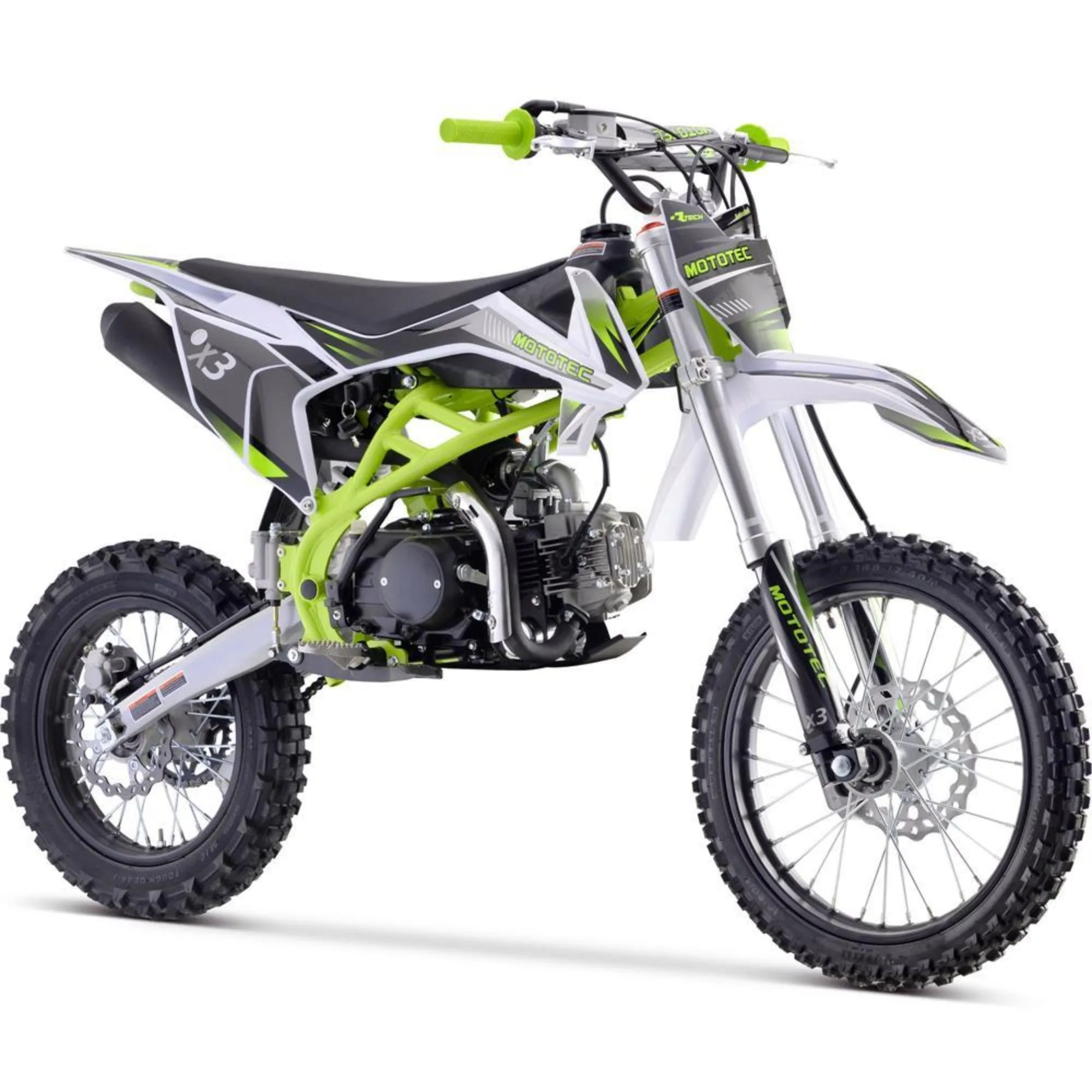 MotoTec 125cc X3 Gas Mini Dirt Bike