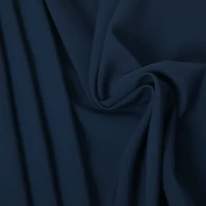 Navy Stretch Viscose 2690