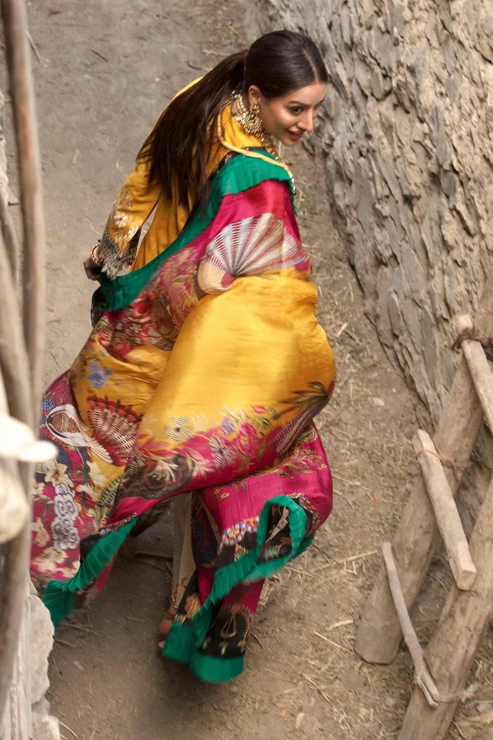 Nisa Hussain Luxury Lawn Collection '21 – NHL06-AURORA