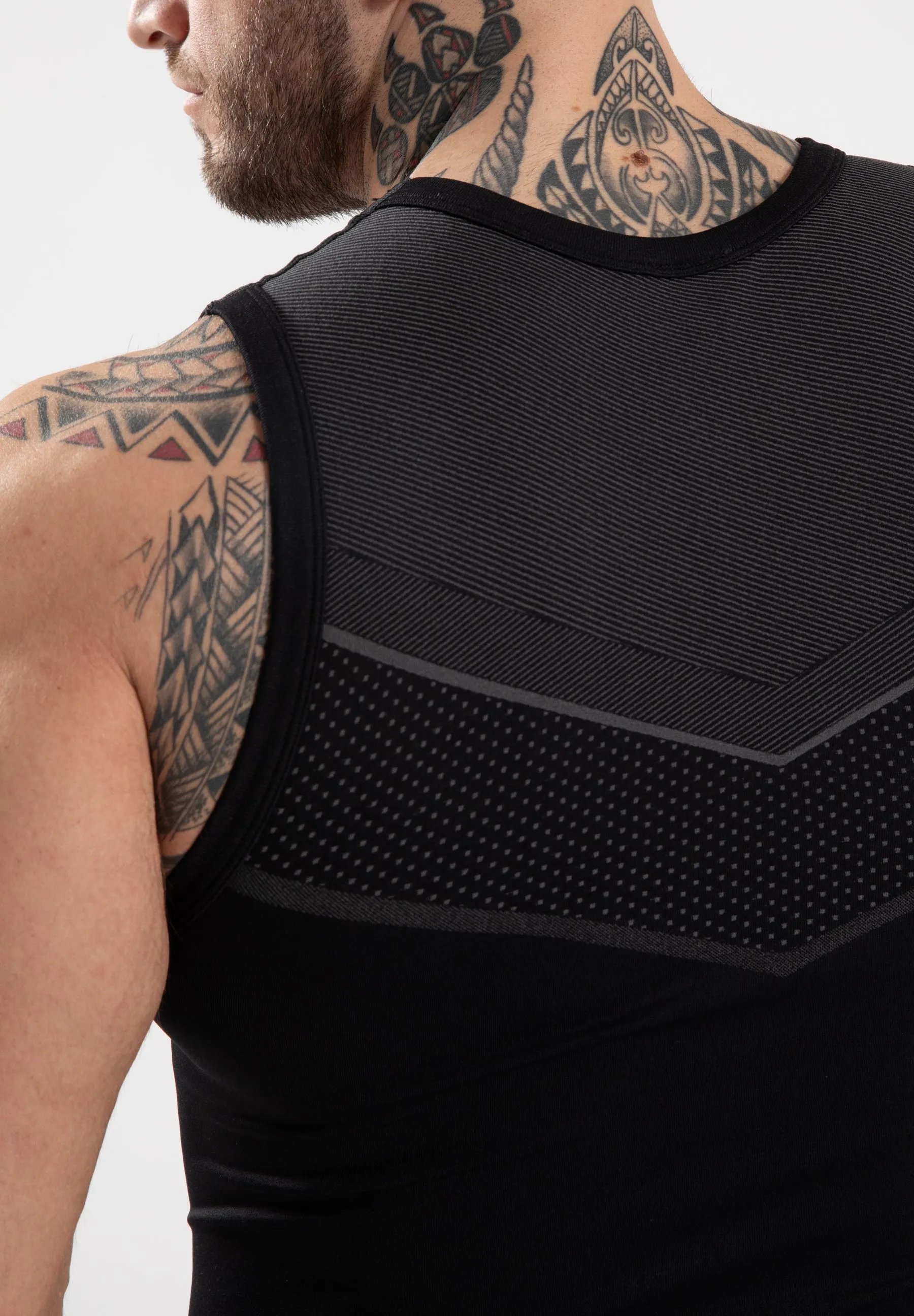 Norton Seamless Tank Top - Black