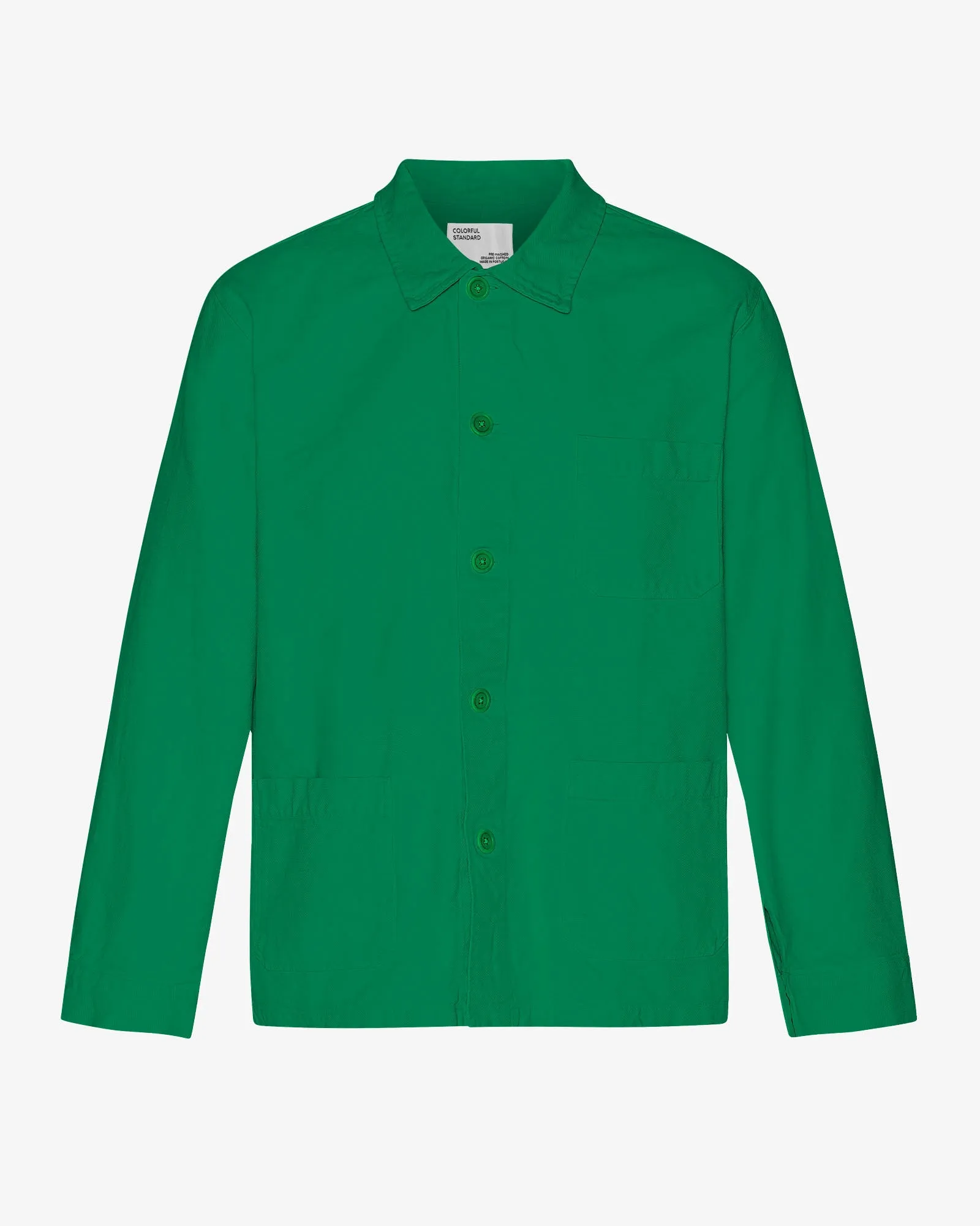 Organic Workwear Jacket - Kelly Green