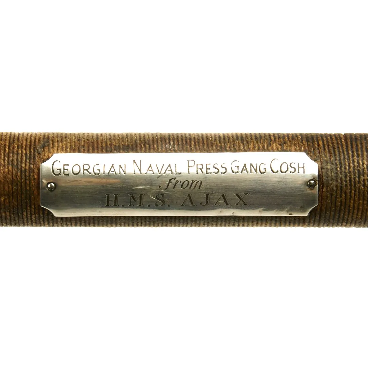 Original British Royal Navy Press Gang Cosh with Concealed Blade