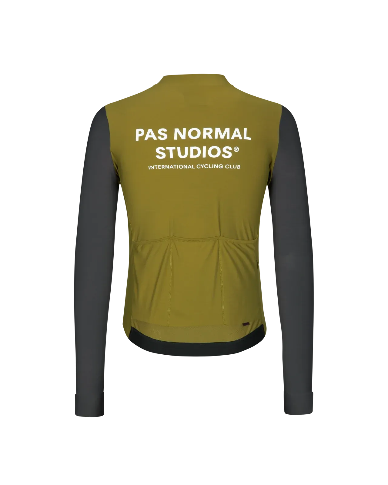 PAS NORMAL STUDIOS Mechanism Long Sleeve Jersey - Deep Grey/Green